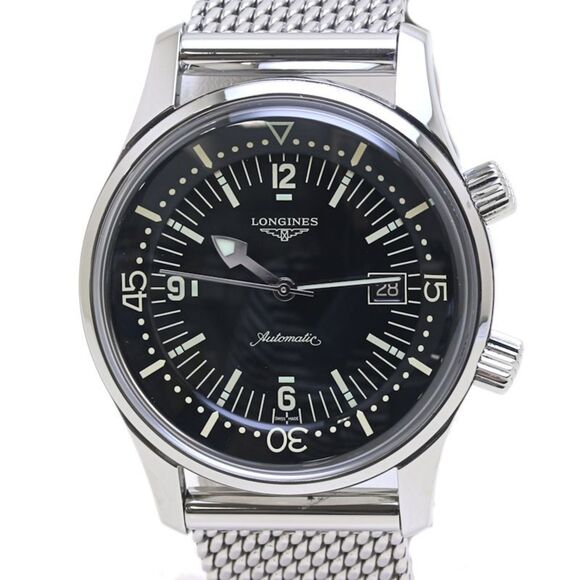 LONGINES Legend Diver L3.774.4.50.6 Men's Stainless Steel Watch 40105